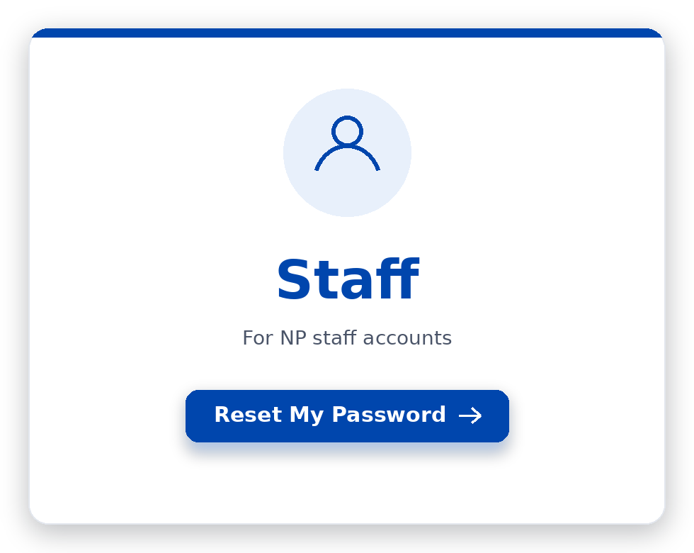 Staff — reset my password