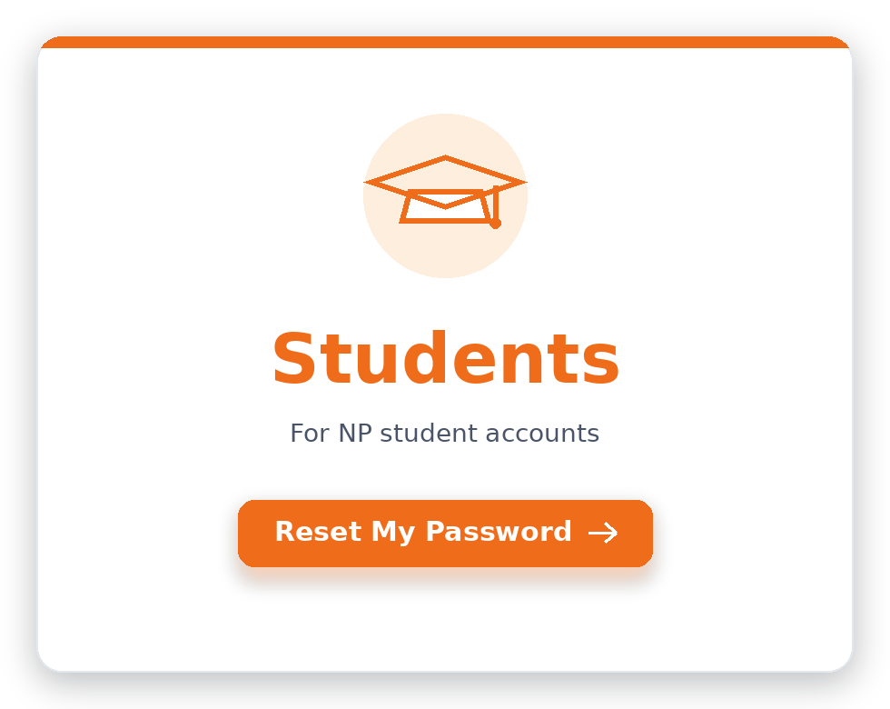 Students — reset my password